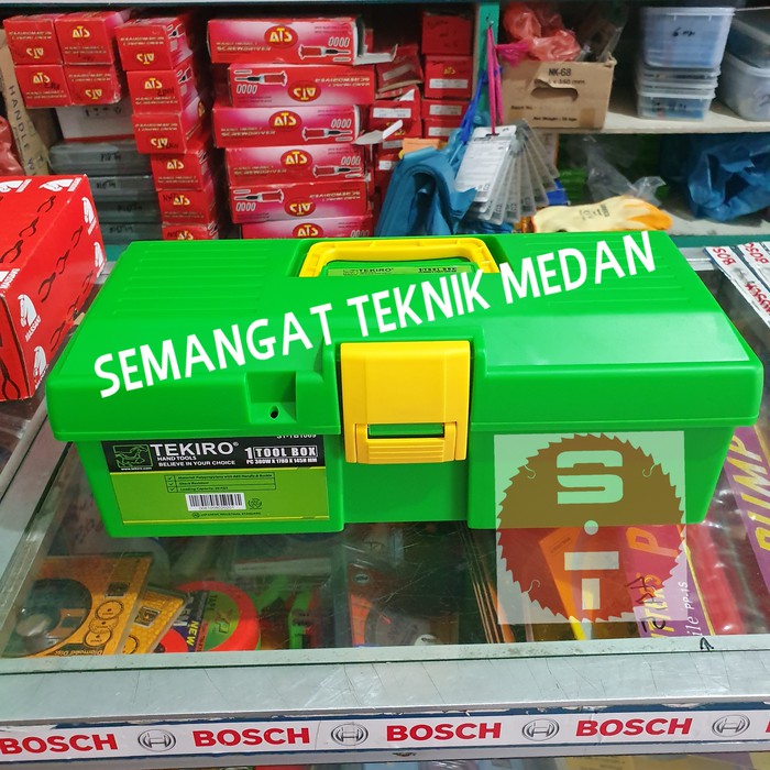 TB901 0201 กล่องเครื่องมือ กล่องเครื่องมือ กล่องเครื่องมือพลาสติก PVC TEKIRO 0201