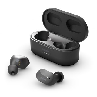 Belkin AUC001 หูฟังไร้สาย True Wireless เทคโนโลยี Bluetooth 5.0 รองรับสมาร์ทโฟนแอนดรอยและไอโฟนใช้งานได้ 5+19 ชั่วโมง