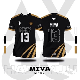 ใหม่ พร้อมส่ง เสื้อกีฬาแขนสั้น ลายอนิเมะ Haikyuu - MSBY