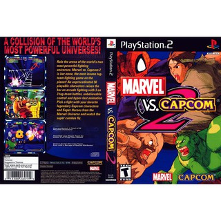 MARVEL VS. CAPCOM 2 [PS2 US : CD 1 Disc]