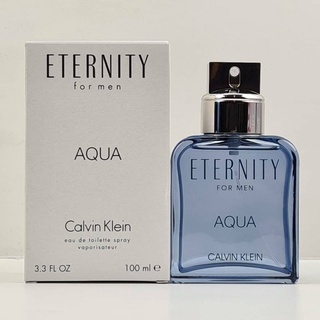 น้ำหอมแท้ Calvin Klein CK Eternity Aqua for Men 100 ml.กล่องเทสเตอร์