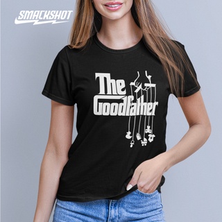 Smackshot เสื้อยืด คอกลม cotton 100% ลาย The Good Father ผ้านุ่ม ใส่แล้วไม่ย้วย คุณภาพส่งออก เสื้อวินเทจ พร้อมส่ง