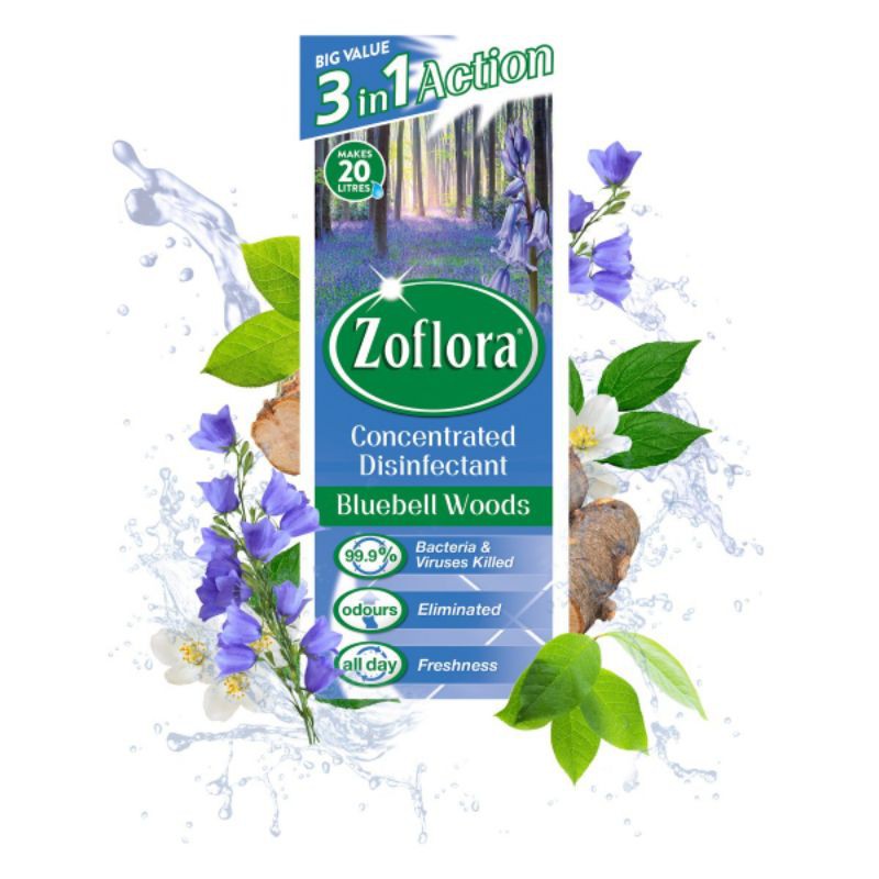 Zoflora Disinfectant - Bluebell Woods 500ml