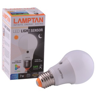 หลอด LED LIGHT SENSOR 7W DAYLIGHT LAMPTAN หลอดไฟภายในบ้านเอนกประสงค์