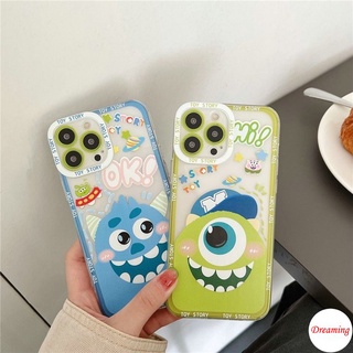 เคสมือถือ แบบนิ่ม ลายมอนสเตอร์แฮปปี้ สําหรับ VIVO Y53S Y51 Y51A Y31 2021 Y33S Y21S Y21 Y52 Y72 5G Y15S Y15A Y20 Y20i Y12S Y12A Y20s G Y30 Y50 Y30i Y12 Y15 Y17 U10