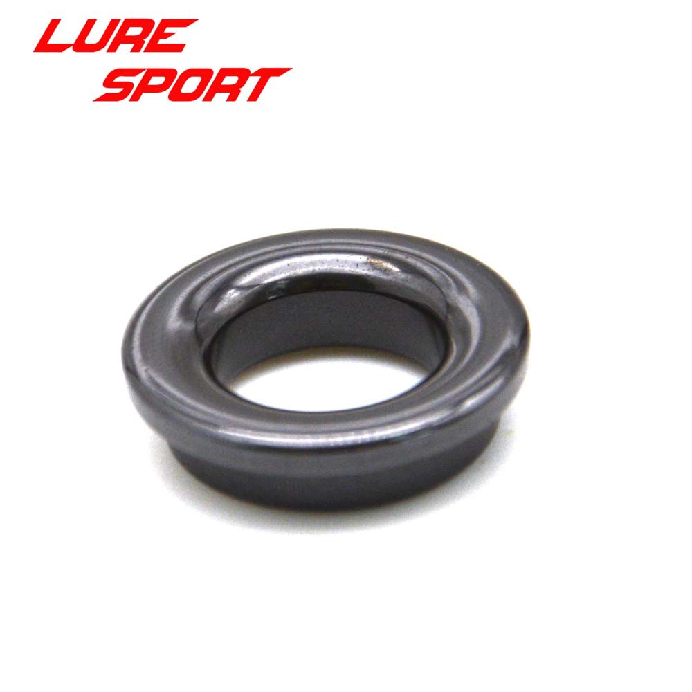 LureSport ขนาด 6-20 หนา Alconite แหวนเซรามิคสีดําแหวน rod ท่องเที่ยวแหวน Rod Building compent ซ่อม DIY อุปกรณ์เสริม