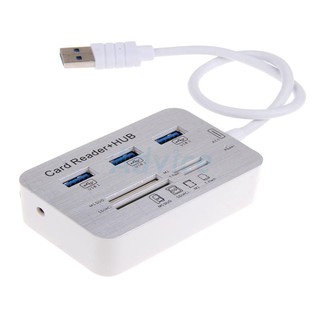 3 Port USB HUB V.3.0 + Card Reader Magictech (MT-20)