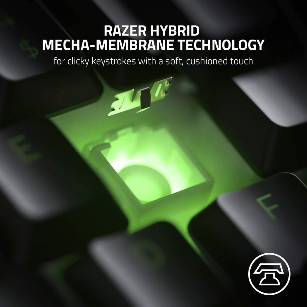 Razer Ornata V2 Hybrid Mecha-Membrane Keyboard Chroma RGB Gaming ...