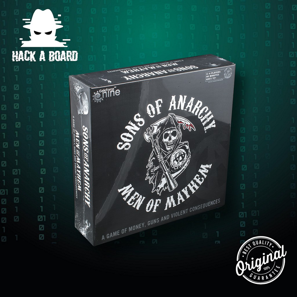 Sons Of Anarchy Men Of Mayhem Board Game ของแท้ 100 Shopee