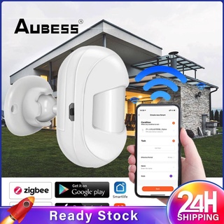 Rich1 Zigbee 3.0 Tuya Smart Human Motion Sensor ในร่ม Mini Movement Pir Transducer เครื่องตรวจจับอินฟราเรด Smart Life 120 ° มุมการตรวจจับ (พร้อมสต็อก) [COD]