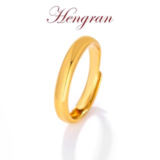 Hengran แหวนแฟชั่นเกาหลี ทอง18K เพชร ผู้หญิง 67GR