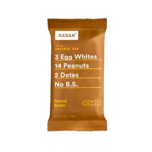 Rxbar Peanut Butter Protein Bar 52g โปรตีนแท่ง โปรตีนอัดแท่ง โปรตีนบาร์