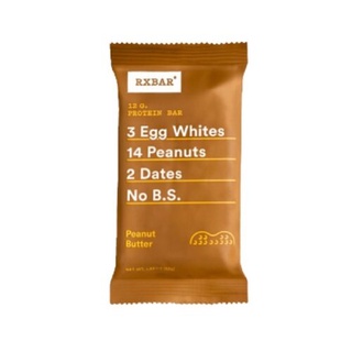 Rxbar  Peanut Butter Protein Bar 52g  โปรตีนแท่ง โปรตีนอัดแท่ง โปรตีนบาร์