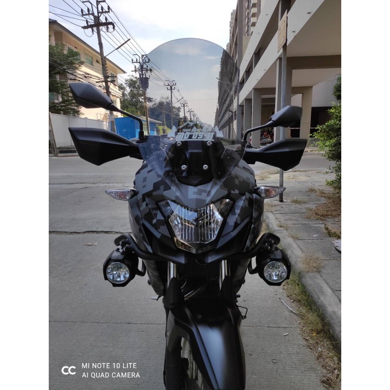 🔥 พร้อมส่ง 🔥  ชิวหน้าแต่ง Versys300 ทรง V2 แบบหนา