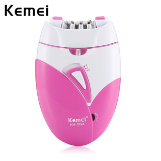 Kemei เครื่องกําจัดขนไฟฟ้า แบบชาร์จ USB สําหรับผู้หญิง KM-189A