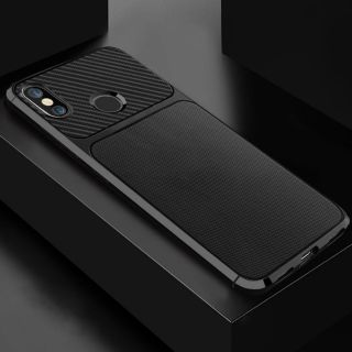 Xiaomi Redmi Note 6 Pro Case Soft TPU Carbon Fiber