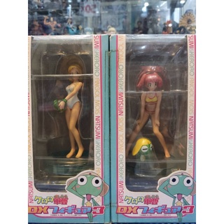 Keroro Gunso DX 3 Figure Angol Mois &amp; Natsumi Banpresto Japan