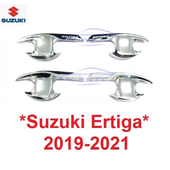 ถาดรองมือเปิดประตู Suzuki Ertiga 2019 - 2021 เบ้ามือจับประตู ซูซูกิ เออติก้า เอติก้า เบ้ารองมือเปิด เบ้ากันรอย เบ้าประตู