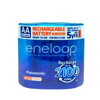 ถ่านชาร์จ eneloop panasonic AA AAA 2 ก้อน