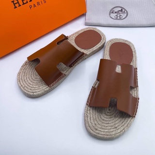 รองเท้าแตะ Antigua espadrille MEN รองเท้าแตะแบบสวม หนังแท้