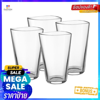 แก้วน้ำ 370ml OCEAN GLASS CENTIQUE แพ็ค 4 ใบTUMBLER 370ml OCEAN GLASS CENTIQUE PACK 4