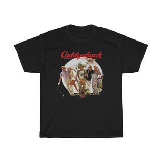 เสื้อยืดผู้ชายเสื้อยืดลําลอง แขนสั้น พิมพ์ลาย Caddyshack Golf Caddy Movie คุณภาพสูง สวมใส่สบาย แฟชั่นสําหรับผู้ชาย ไซซ์