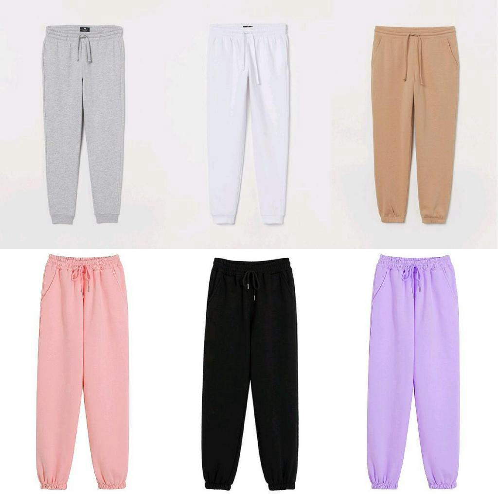 JOGGER SWEATPANTS สําหรับผู้ชายและผู้หญิง / กางเกงวอร์ม / JOGGER / กางเกงรัดรูป