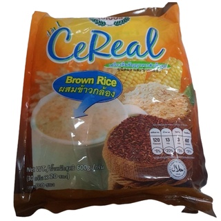 Super Cereal ซุปเปอร์ เครื่องดื่มธัญญาพืช ชนิดผง ผสมข้าวกล่อง   30กรัม x 20ซอง