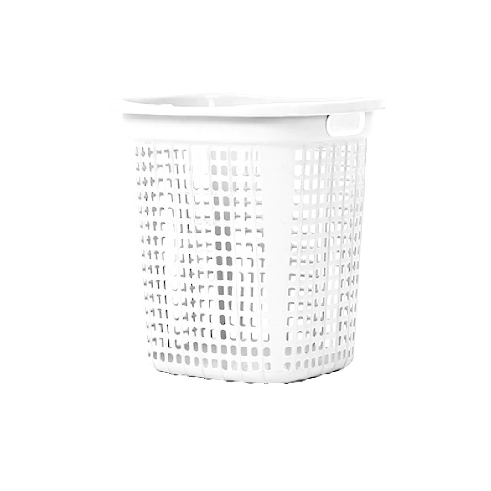 GOLDEN CUP  ตะกร้าผ้าทรงเหลี่ยม 22 ลิตร AG293 แพ็ค 1 ใบ ขนาด 30x34x34.5 cm.