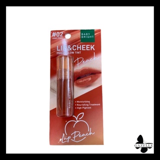 BABY BRIGHT LIP &amp; CHEEK PEACH GLOW TINT [2.4G.]