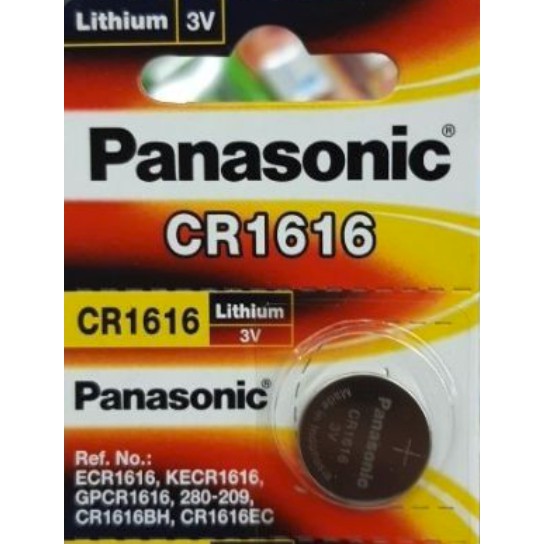ถ่าน Panasonic CR1616 แพคสีแดง 1 ก้อน ของแท้