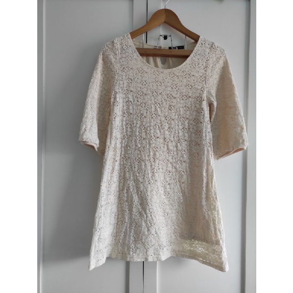 เดรสลูกไม้นิ่ม  งานป้าย  LEMON TREE