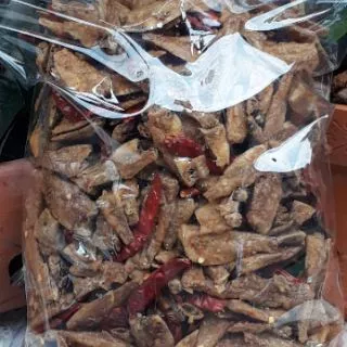 ปลาเกล็ดขาวอบกรอบ น้ำหนัก 200 กรัท 400 กรัม และ 500 กรัม