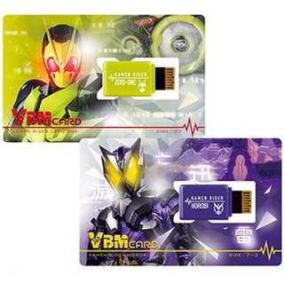 4549660723752 vbm card set kamen rider vol.01 kamen rider zero-one side:zea &amp; side:ark