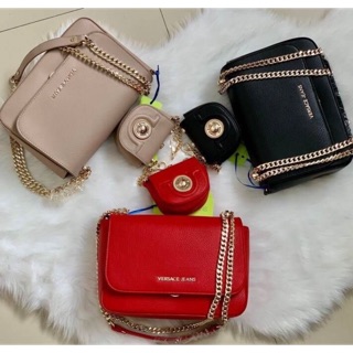 VERSACE JEAN SHOULDER BAG SYNTHETIC 2019 แท้ outlet