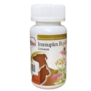 Immuplex B Gold (กระปุก 60 เม็ด) เสริมภูมิต้านทาน สุนัข แมว (หมดอายุ 10/2025)