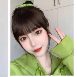 หน้าม้า🔥หน้าม้าซีทรูตรง มีจอนกับไม่มีจอน❤️หน้าม้าฮิตสุดในตอนนี้ ส่งในไทย