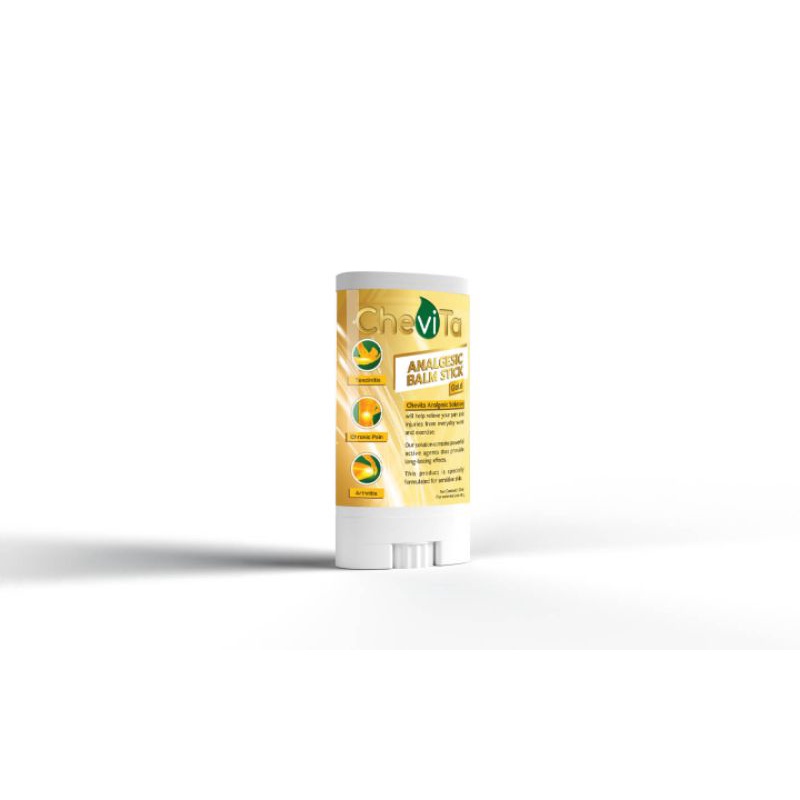 chevita Analgesic Balm stick ยาทาสูตรพิเศษ บรรเทาอาการปวดเมื่อย