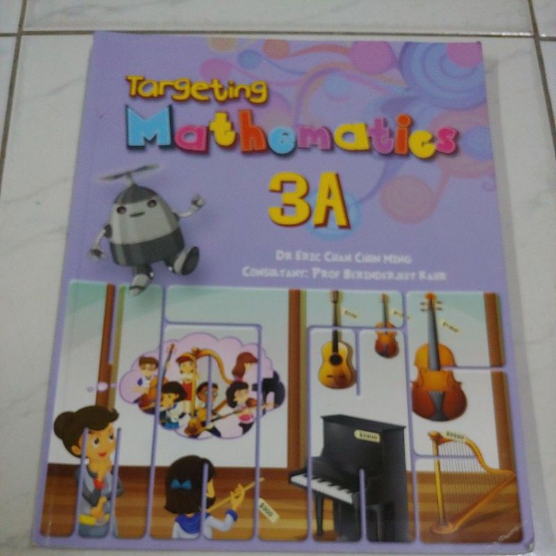 หนังสือเรียน สำหรับเด็ก targeting Mathematics 3A