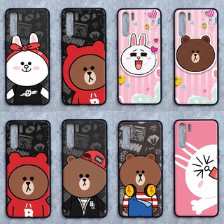 เคส Oppo A91  ลายหมีบราวน์  ขอบนิ่มหลังแข็ง เคสมือถือ เคสโทรศัพท์ Case