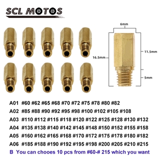 คาร์บูเรเตอร์ Carburador M5 สําหรับ Keihin Oko / Koso / Pwk / Bd / Crs / Fcr / Fcrd / Pmax 10 ชิ้น