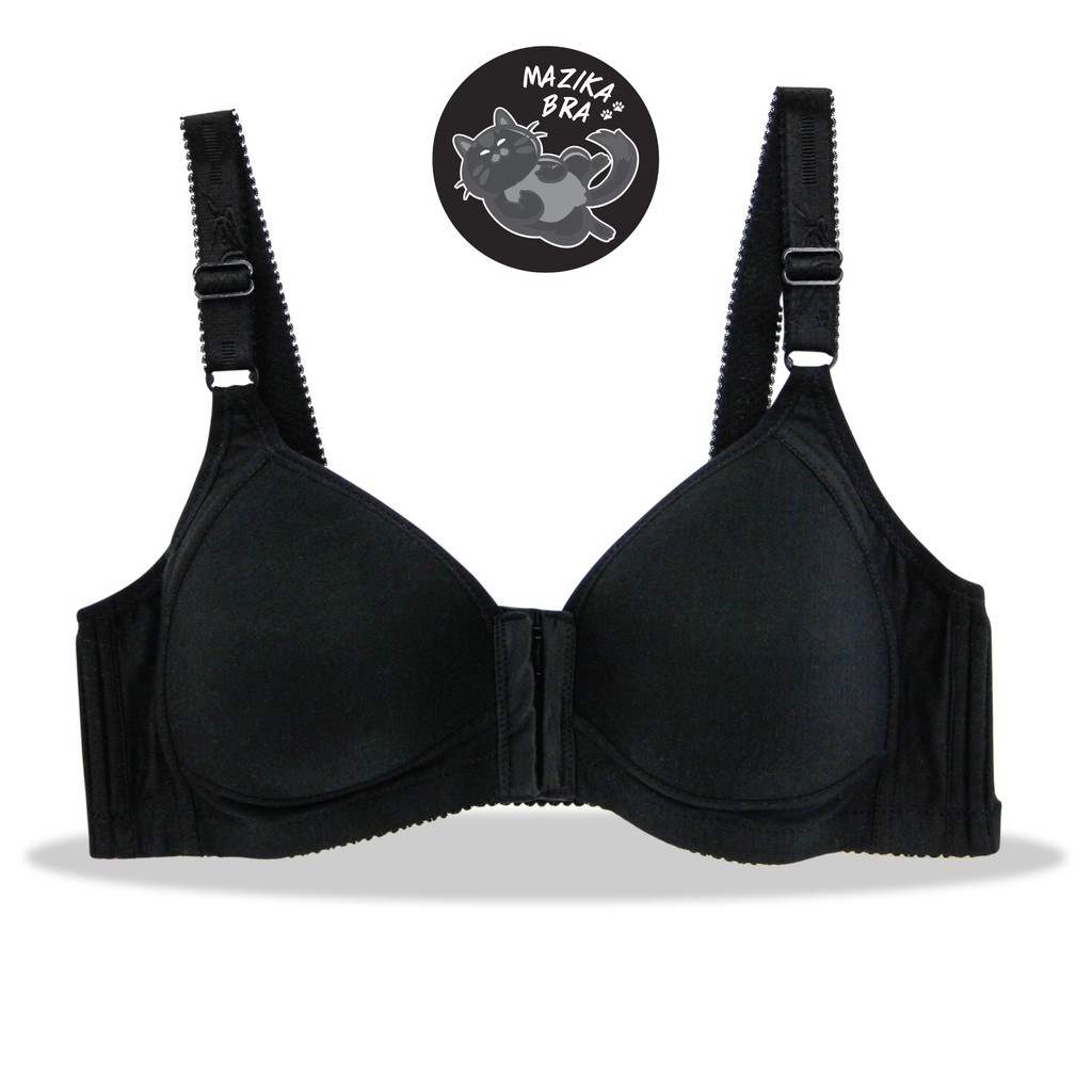 Bra Anny ชุดชั้นใน เสื้อในไซร์ใหญ่ แบบตะขอหน้า ฟองน้ำเป็นทรง บาง4mm เก็บข้างอยู่ทรงสวย รุ่น 3024 สี 