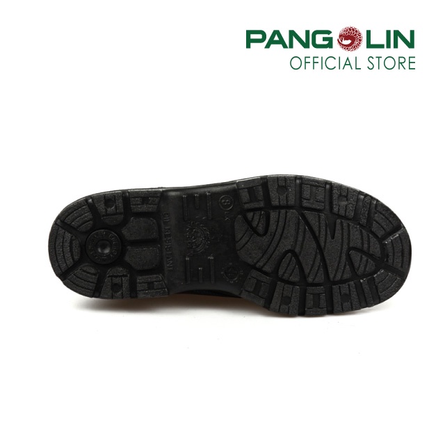 รองเท้าเซฟตี้ รองเท้านิรภัย PANGOLIN พื้นPU เสริมเส้นใยสังเคราะห์คอมโพสิต แบบหุ้มส้น รุ่น0201U สีดำ