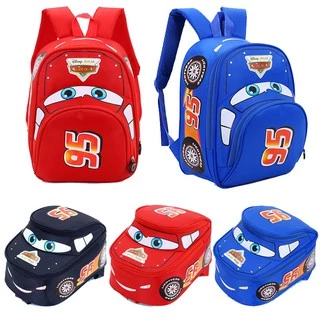 กระเป๋าเป้เด็ก น้องเตรียมอนุบาล รูปรถ Cars
