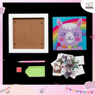 ชุดประดิษฐ์ติดเพชรแบรนด์ Ooly ลาย Lovely Llama - Razzle Dazzle DIY