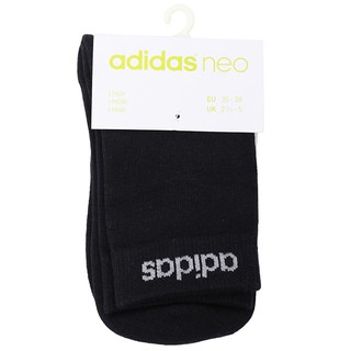 ถุงเท้า ADIDAS CREW SOCKS 1 PAIR รุ่น Q3 B 1PP C SOX (AZ1629) BLACK สีดำ ของแท้
