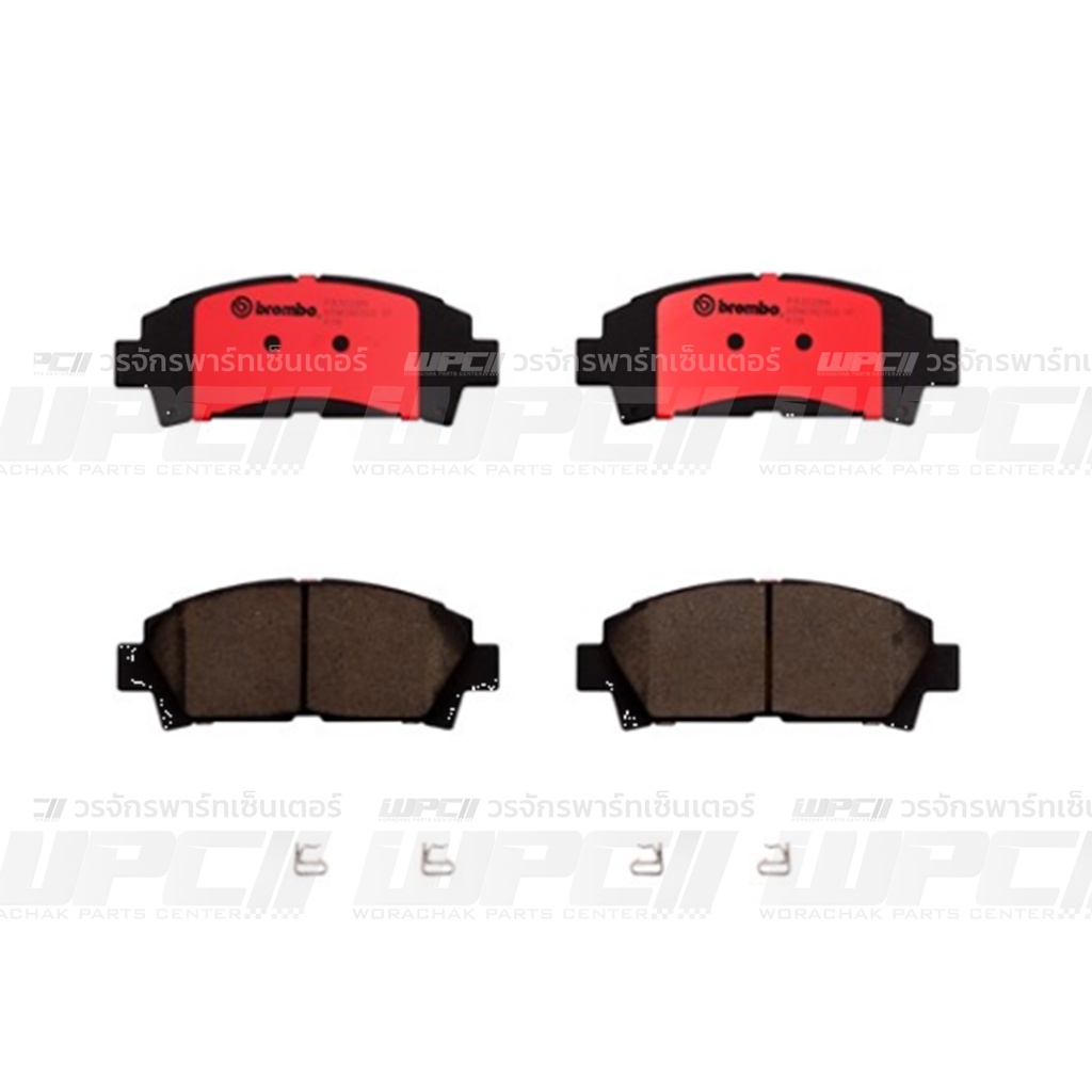 BREMBO ผ้าเบรคหน้า MR-2 SW20 2.0T ปี89-00 (Black)