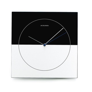 [ของแท้] JACOB JENSEN นาฬิกาแขวน JACOB J. 315 WALL CLOCK CLASSIC WALL LOGO-BLK&amp;SIL paurasia ปอเรเซีย