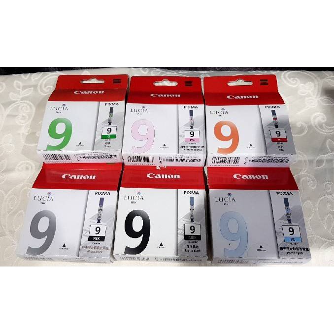 Canon PGI-9 /PGI-7 หมึกอิงค์เจ็ทแท้ ประกันศูนย์ Pro9500 MX7600 iX7000 iP6600D iP6700D PRO9000 MARKII