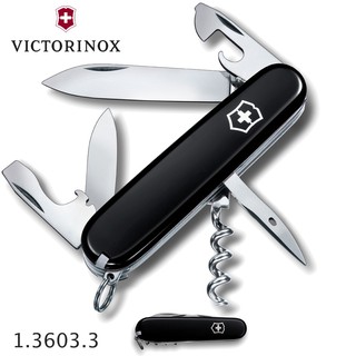 มีดพับเอนกประสงค์ Victorinox Spartan Black 1.3603.3